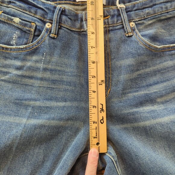 Dear John Rosa Mid-Rise Flare Women's Jeans Size‎ 28 Medium Wash Denim - Picture 13 of 15